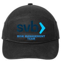 SVB Risk Management Team Funny Svb 7-Panel Snapback Hat