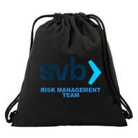 SVB Risk Management Team Funny Svb Drawstring Bag