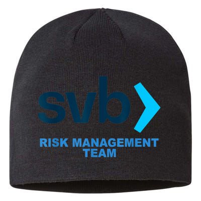 SVB Risk Management Team Funny Svb Sustainable Beanie