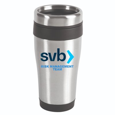 SVB Risk Management Team Funny Svb 16oz Travel Tumbler