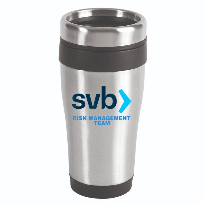 SVB Risk Management Team Funny Svb 16oz Travel Tumbler