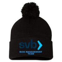 SVB Risk Management Team Funny Svb Pom Pom 12in Knit Beanie