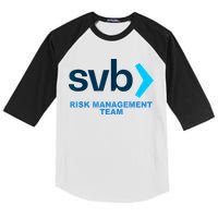 SVB Risk Management Team Funny Svb Kids Colorblock Raglan Jersey