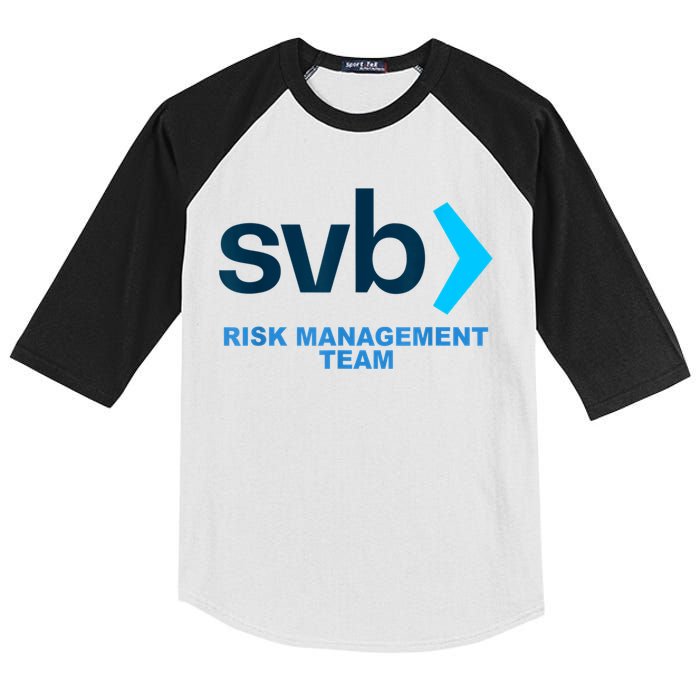 SVB Risk Management Team Funny Svb Kids Colorblock Raglan Jersey