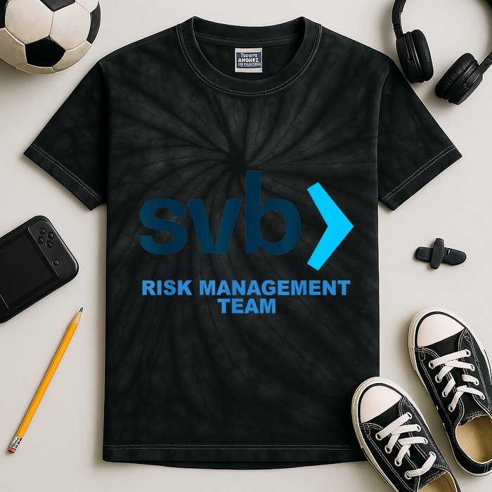 SVB Risk Management Team Funny Svb Kids Tie-Dye T-Shirt