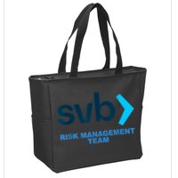 SVB Risk Management Team Funny Svb Zip Tote Bag