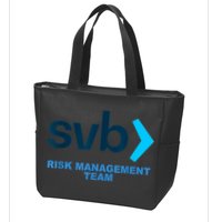 SVB Risk Management Team Funny Svb Zip Tote Bag