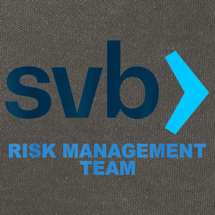 SVB Risk Management Team Funny Svb Cotton Canvas Backpack