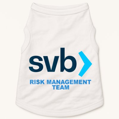 SVB Risk Management Team Funny Svb Doggie Tank