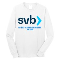 SVB Risk Management Team Funny Svb Long Sleeve Shirt