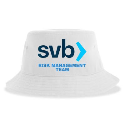 SVB Risk Management Team Funny Svb Sustainable Bucket Hat