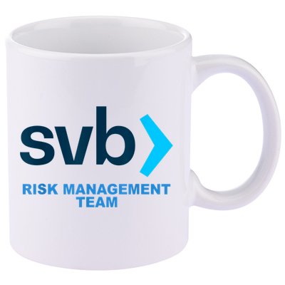 SVB Risk Management Team Funny Svb 11oz C Handle Ceramic Mug