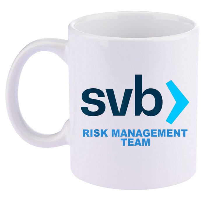 SVB Risk Management Team Funny Svb 11oz C Handle Ceramic Mug