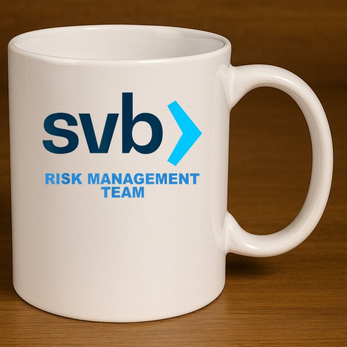 SVB Risk Management Team Funny Svb 11oz C Handle Ceramic Mug