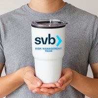 SVB Risk Management Team Funny Svb Tumbler