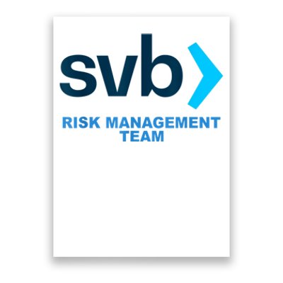 SVB Risk Management Team Funny Svb Poster