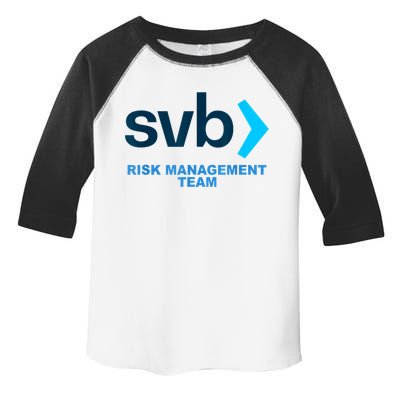 SVB Risk Management Team Funny Svb Toddler Fine Jersey T-Shirt