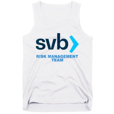 SVB Risk Management Team Funny Svb Tank Top