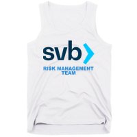 SVB Risk Management Team Funny Svb Tank Top