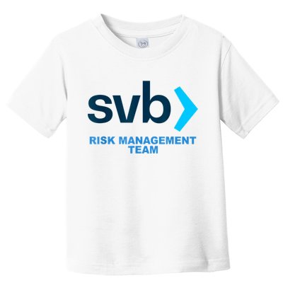 SVB Risk Management Team Funny Svb Toddler T-Shirt