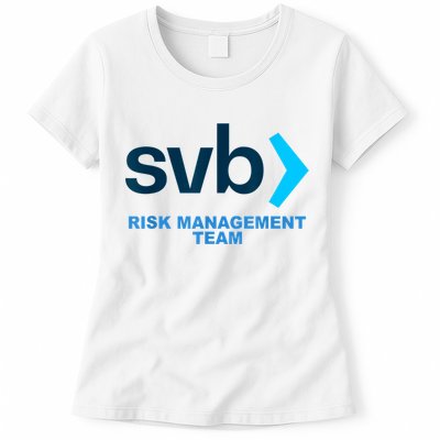 SVB Risk Management Team Funny Svb Womens T-Shirt