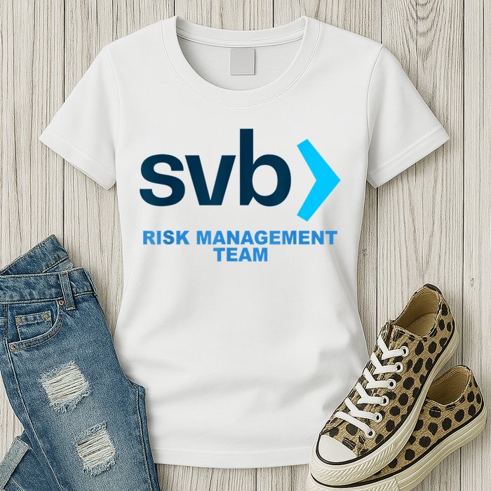 SVB Risk Management Team Funny Svb Womens T-Shirt