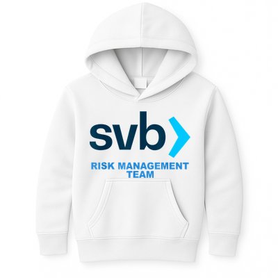 SVB Risk Management Team Funny Svb Kids Hoodie
