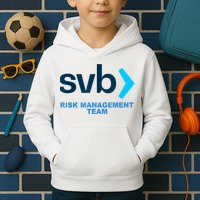SVB Risk Management Team Funny Svb Kids Hoodie