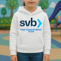 SVB Risk Management Team Funny Svb Kids Hoodie