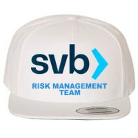 SVB Risk Management Team Funny Svb Wool Snapback Cap