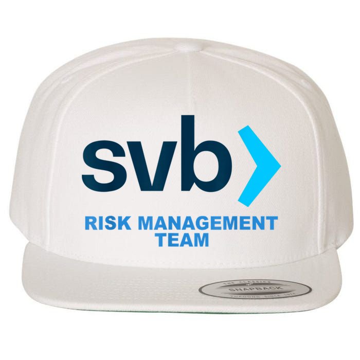 SVB Risk Management Team Funny Svb Wool Snapback Cap