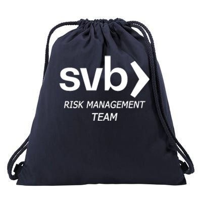 SVB Risk Management Team Drawstring Bag