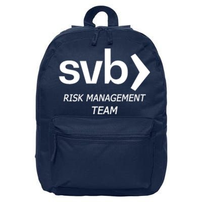 SVB Risk Management Team 16 in Basic Backpack