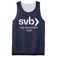 SVB Risk Management Team Mesh Reversible Basketball Jersey Tank