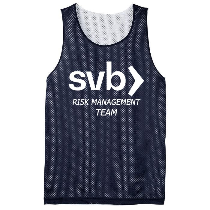 SVB Risk Management Team Mesh Reversible Basketball Jersey Tank