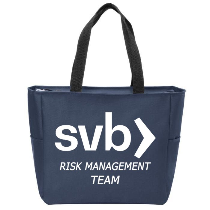 SVB Risk Management Team Zip Tote Bag