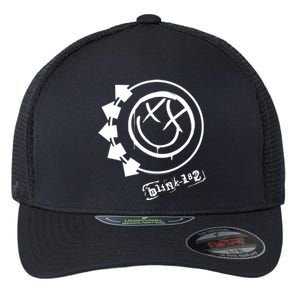 Smile Rock Music By Rock Off Flexfit Unipanel Trucker Cap