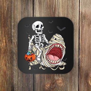 Skeleton Riding Mummy Shark Coaster