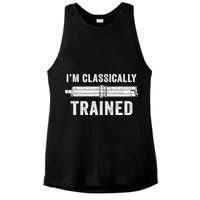 Slide Rule Mechanical Analog IM Classically Trained Gift Ladies PosiCharge Tri-Blend Wicking Tank