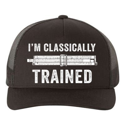 Slide Rule Mechanical Analog IM Classically Trained Gift Yupoong Adult 5-Panel Trucker Hat