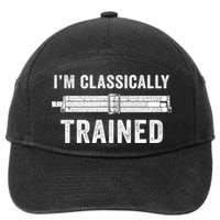 Slide Rule Mechanical Analog IM Classically Trained Gift 7-Panel Snapback Hat