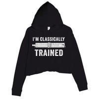 Slide Rule Mechanical Analog IM Classically Trained Gift Crop Fleece Hoodie