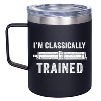 Slide Rule Mechanical Analog IM Classically Trained Gift 12oz Stainless Steel Coffee Mug