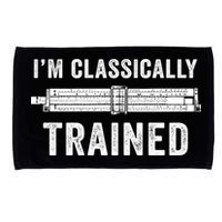 Slide Rule Mechanical Analog IM Classically Trained Gift Microfiber Hand Towel