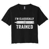 Slide Rule Mechanical Analog IM Classically Trained Gift Crop Top