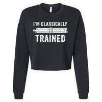 Slide Rule Mechanical Analog IM Classically Trained Gift Cropped Pullover Crew