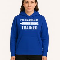 Slide Rule Mechanical Analog IM Classically Trained Gift Hoodie