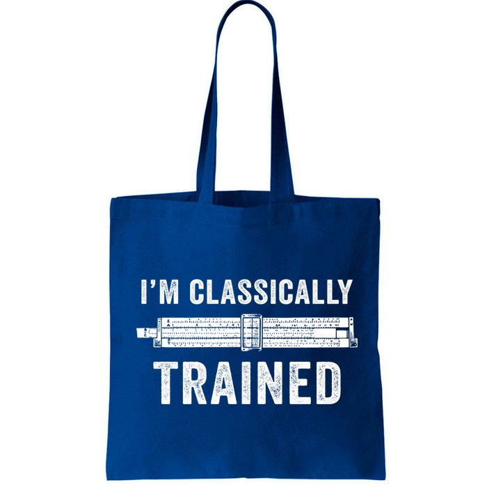 Slide Rule Mechanical Analog IM Classically Trained Gift Bag