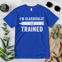Slide Rule Mechanical Analog IM Classically Trained Gift Premium T-Shirt