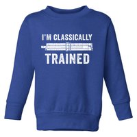 Slide Rule Mechanical Analog IM Classically Trained Gift Toddler Sweatshirt